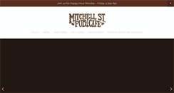 Desktop Screenshot of mitchellstreetpub.com